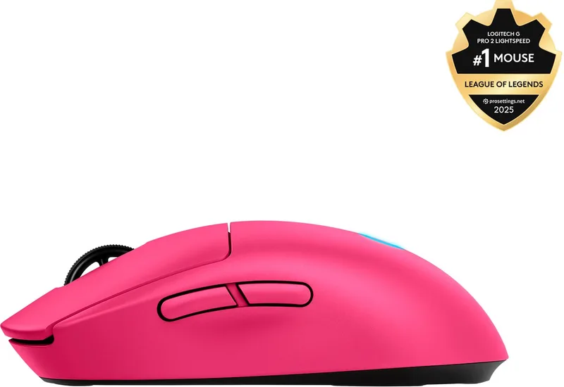 PRO 2 LIGHTSPEED Mouse by Logitech G, Magenta – cover