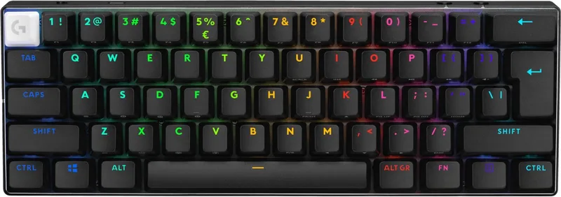 PRO X 60 Lightspeed - Draadloos Gaming Toetsenbord - RGB - Tactile by Logitech G, Black, US – cover