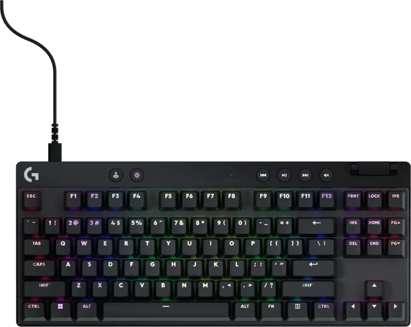 Pro X TKL Rapid Gaming Toetsenbord Zwart Qwerty de Logitech G, US – jaquette