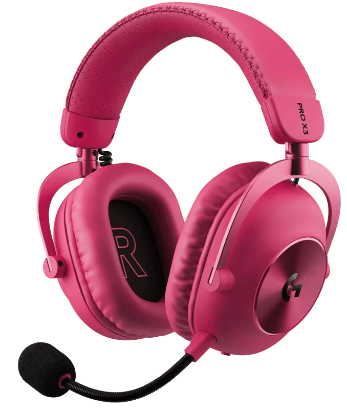 Pro X3 Lighstpeed Draadloze Gaming Headset Roze by Logitech G – cover