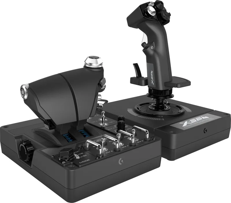 Saitek Pro Flight X56 HOTAS - Flight Joystick - PC van Logitech G – cover