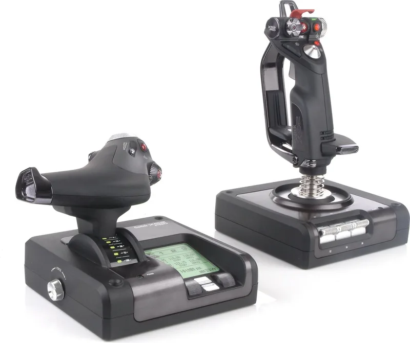 Saitek X52 Pro - Flight Control Systeem - Zwart - PC by Logitech G – cover
