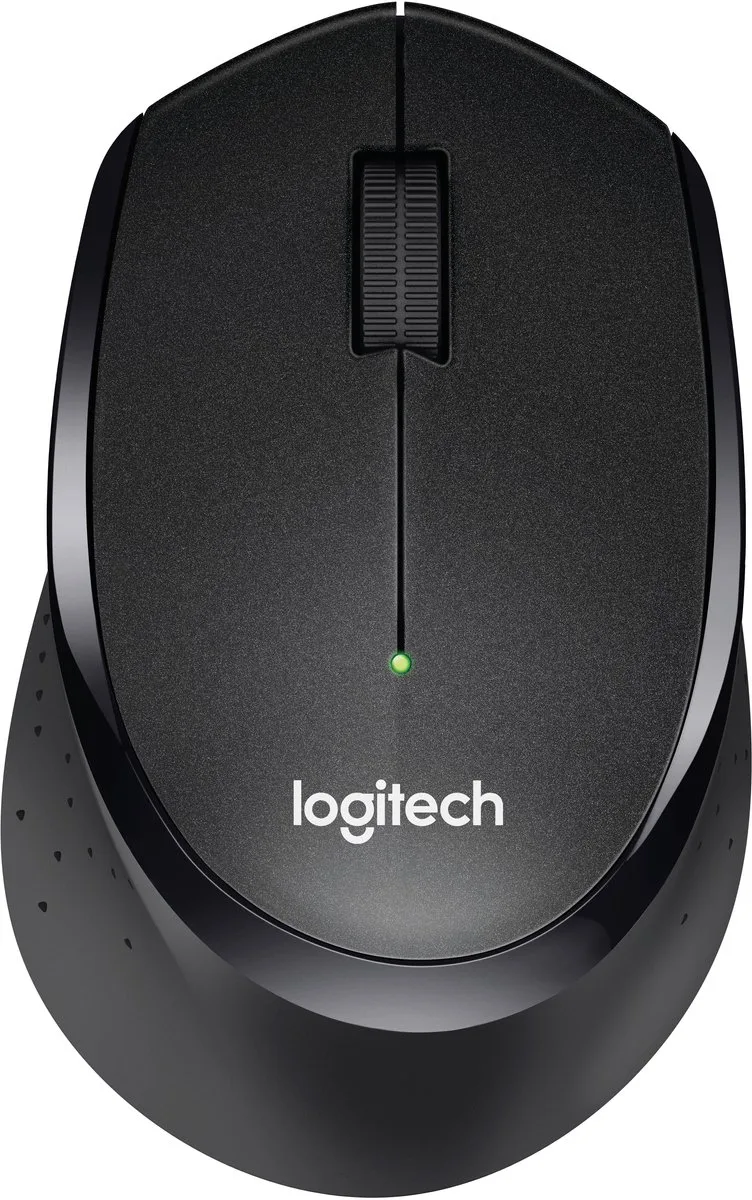 B330 Silent Plus - Stille Draadloze Muis - Zwart by Logitech, Black – cover