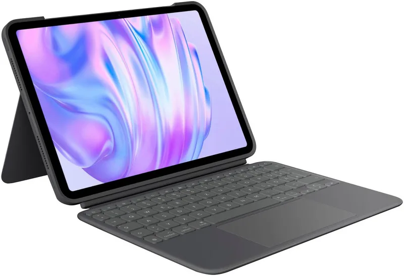 Combo Touch Tastatur by Logitech, Grey – cover