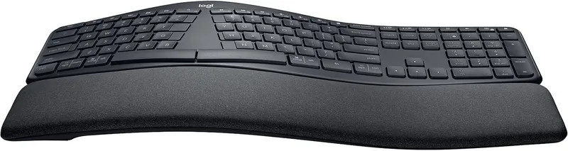 ERGO K860 - Ergonomisch Toetsenbord - Draadloos - Grafiet by Logitech, Dark grey, FR – cover