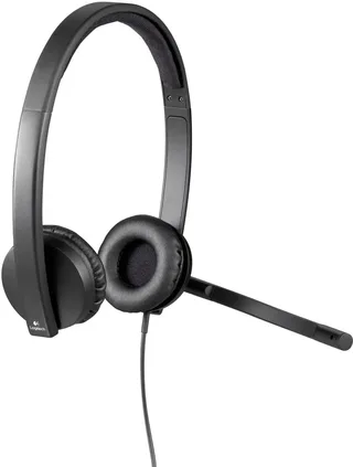 H570e - USB Stereo Headset fra Logitech, Sort – cover 2 af 2