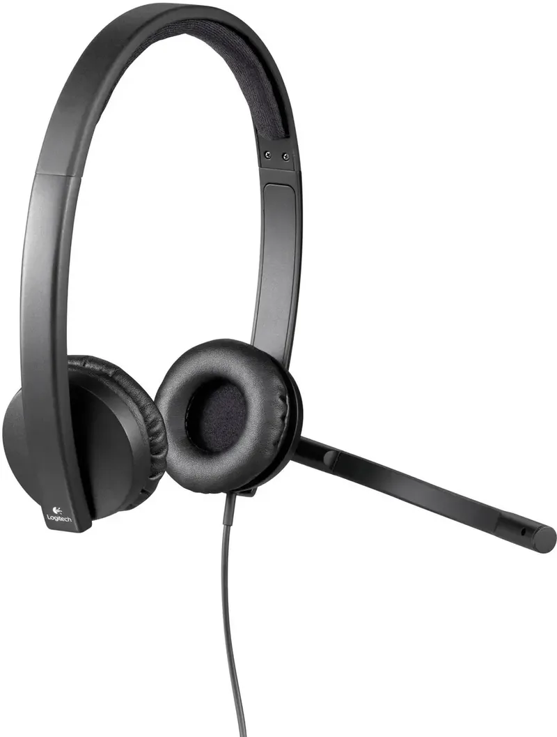 H570e - USB Stereo Headset fra Logitech, Sort – cover 2 af 2