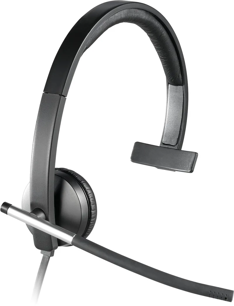 H650e - Mono Headset met USB by Logitech, Black – cover