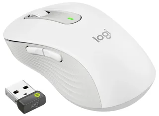 Handtekening M650 L voor zaken - Muis - 5 knoppen de Logitech, Blanc – jaquette 2 sur 2
