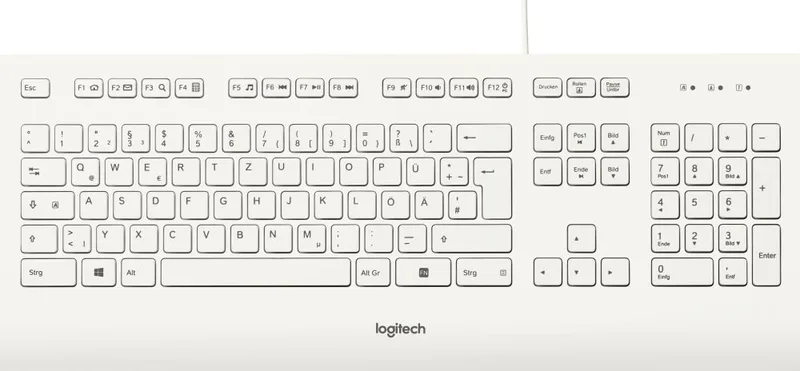 K280e Corded Keyboard for Business - Toetsenbord by Logitech – cover