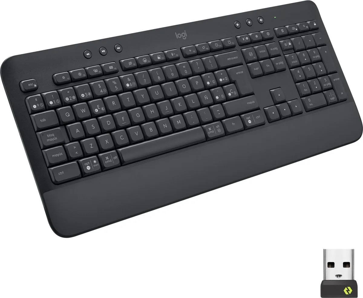 Keyboard Logitech Signature K650 Black by Logitech, Grafiet – cover