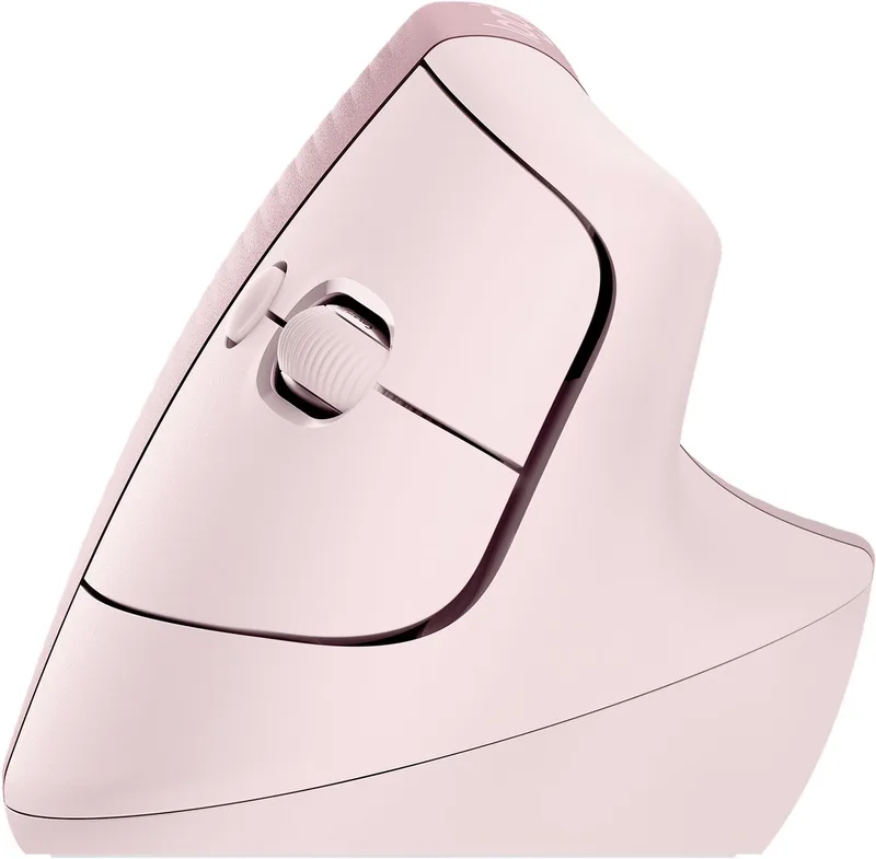 Lift - Verticale ergonomische muis - Draadloss - Rechtshandig by Logitech, Pink – cover