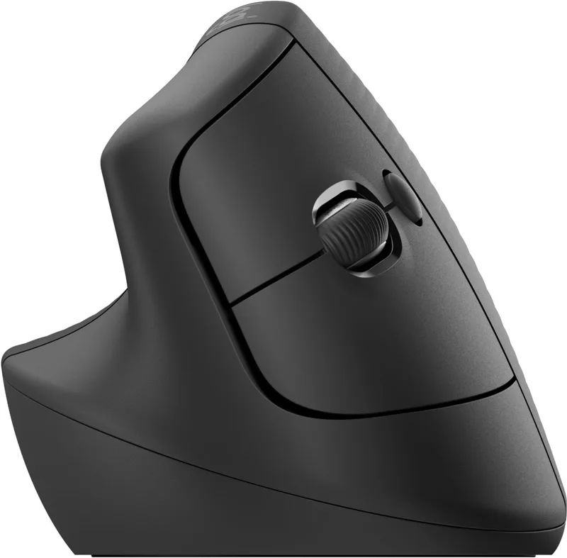 Lift - Verticale ergonomische muis - Linkshandig - Donkergrijs by Logitech, Graphite – cover