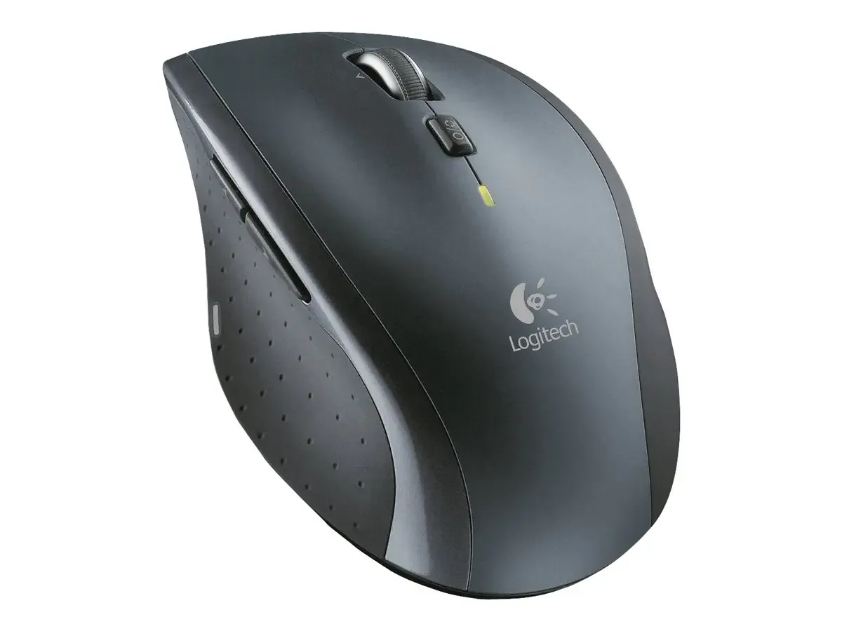 Logitech 910-003443 WLAN-mus Trådløs Optisk Sort 3 Knapper 1000 dpi Integreret scrollhjul fra Logitech, Sort – cover