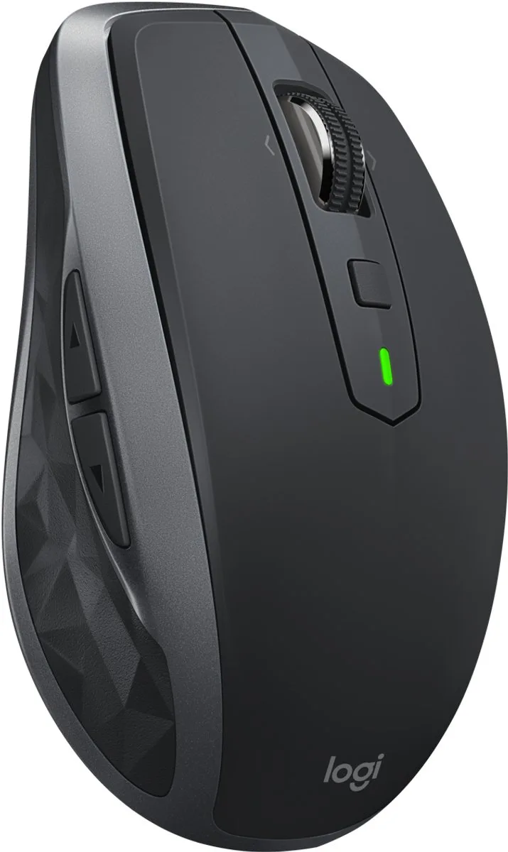 Logitech 910-005132 muis Kantoor Rechtshandig RF-draadloos + Bluetooth 4000 DPI by Logitech, Grafiet – cover
