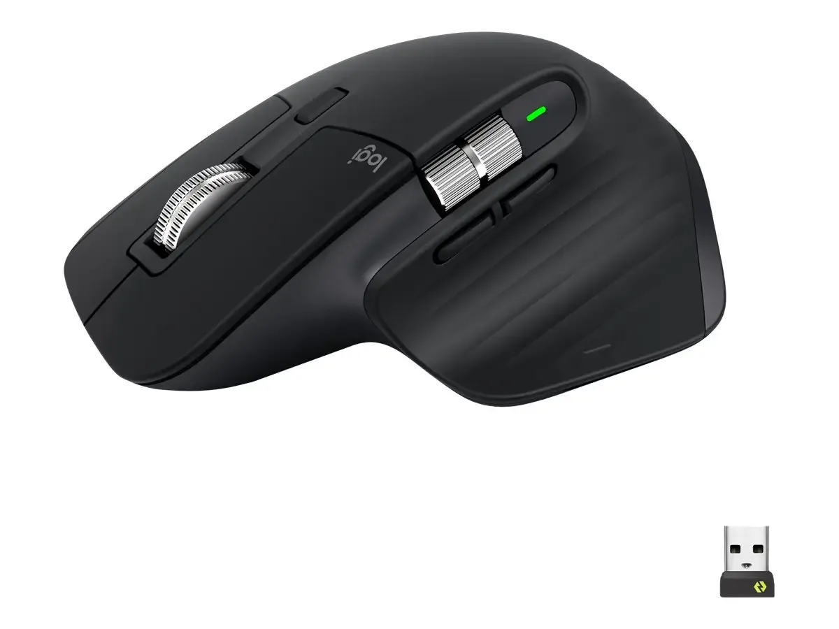 Logitech 910-006556 WLAN-mus Laser Sort 7 Knapper fra Logitech, Sort – cover
