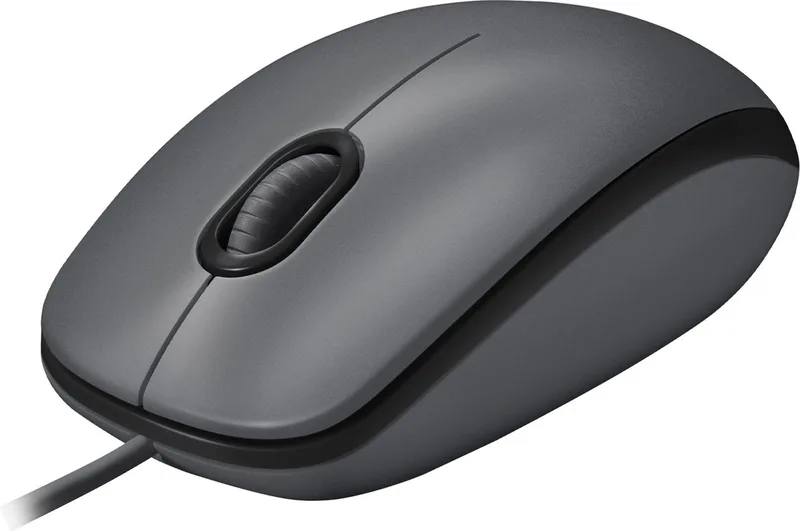 M100 - Bedrade Muis - USB - Plug & Play by Logitech, Black – cover