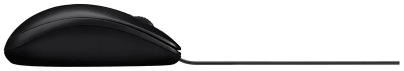 M100 - Muis - full size - USB - Muis - Optisch - 3 knoppen de Logitech, Noir – jaquette 2 sur 2