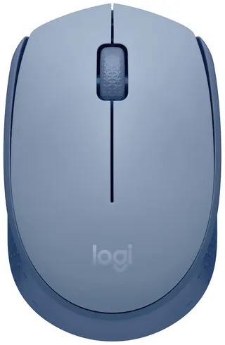 M171 - Draadloze Muis - Geschikt voor PC/Mac - Inclusief USB Mini Receiver - Blue Grey van Logitech, Blauw, Grijs – cover 3 van 3
