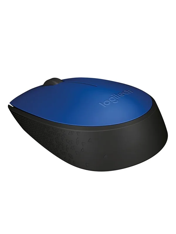 M171 Wireless - Muis - Optisch - 3 knoppen van Logitech, Blauw – cover
