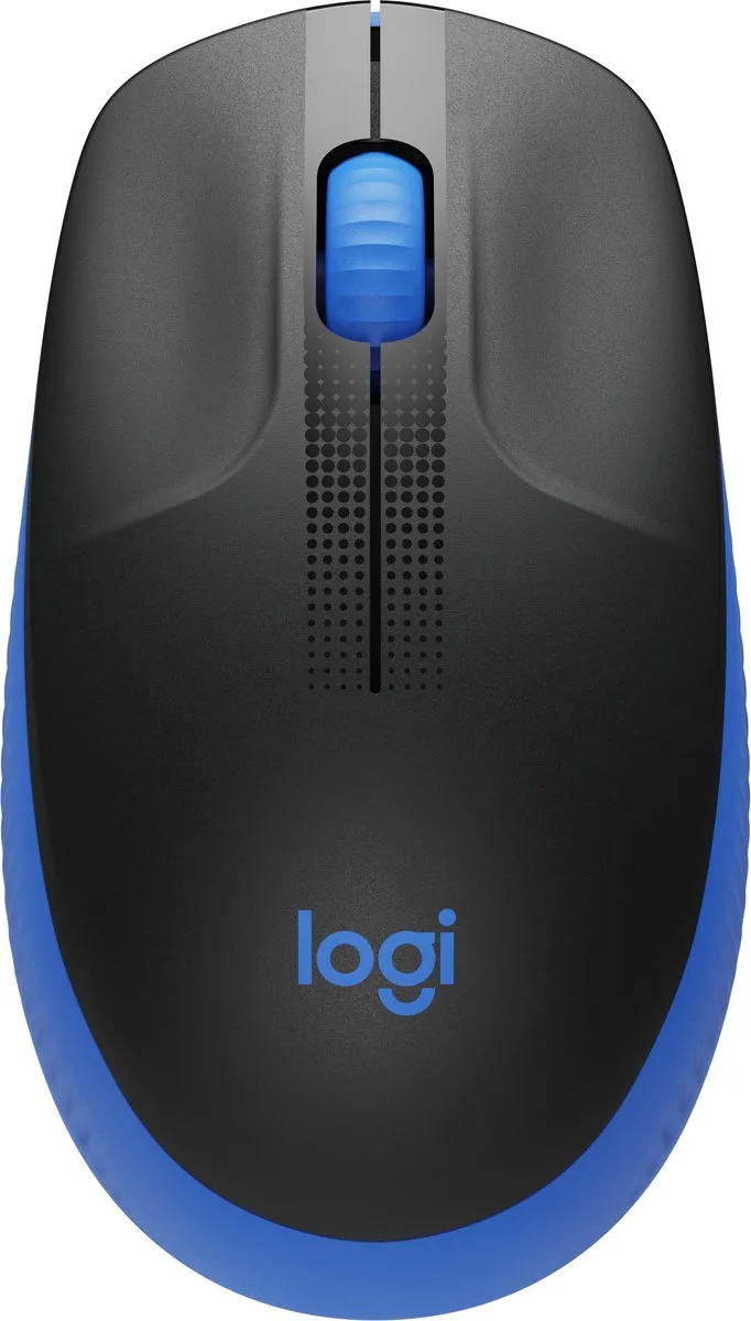 M190 - Draadloze muis - Blauw by Logitech, Black – cover