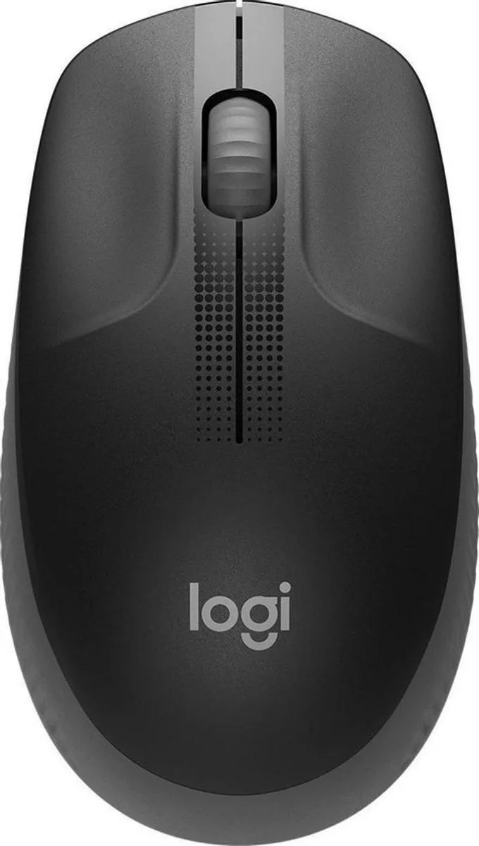 M190 - Draadloze muis - Grijs by Logitech, Black, Anthracite – cover