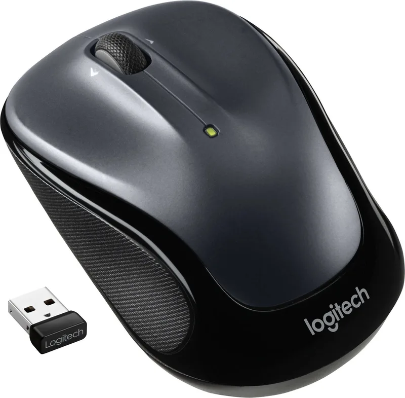 M325s - Draadloze Muis - Donkergrijs van Logitech, Zwart M325s – cover