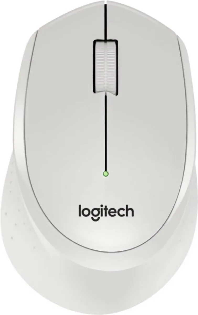 M330 Silent Plus - Draadloze Muis de Logitech, Blanc – jaquette
