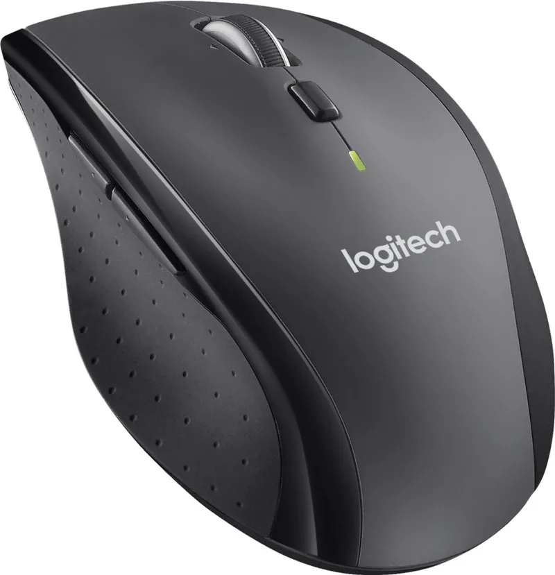 M705 - Draadloze Marathon Muis - USB Unifying-ontvanger - Rechtshandig van Logitech, Grijs – cover