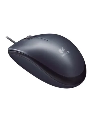 M90 HD Optical Muis - Zwart - Muis - Optisch - 3 knoppen - Zwart van Logitech, Zwart – cover 1 van 2