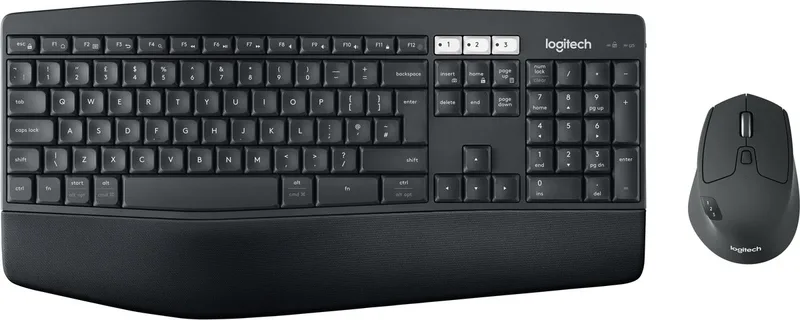 MK850 Toetsenbord - Zwart by Logitech, Black, ES – cover