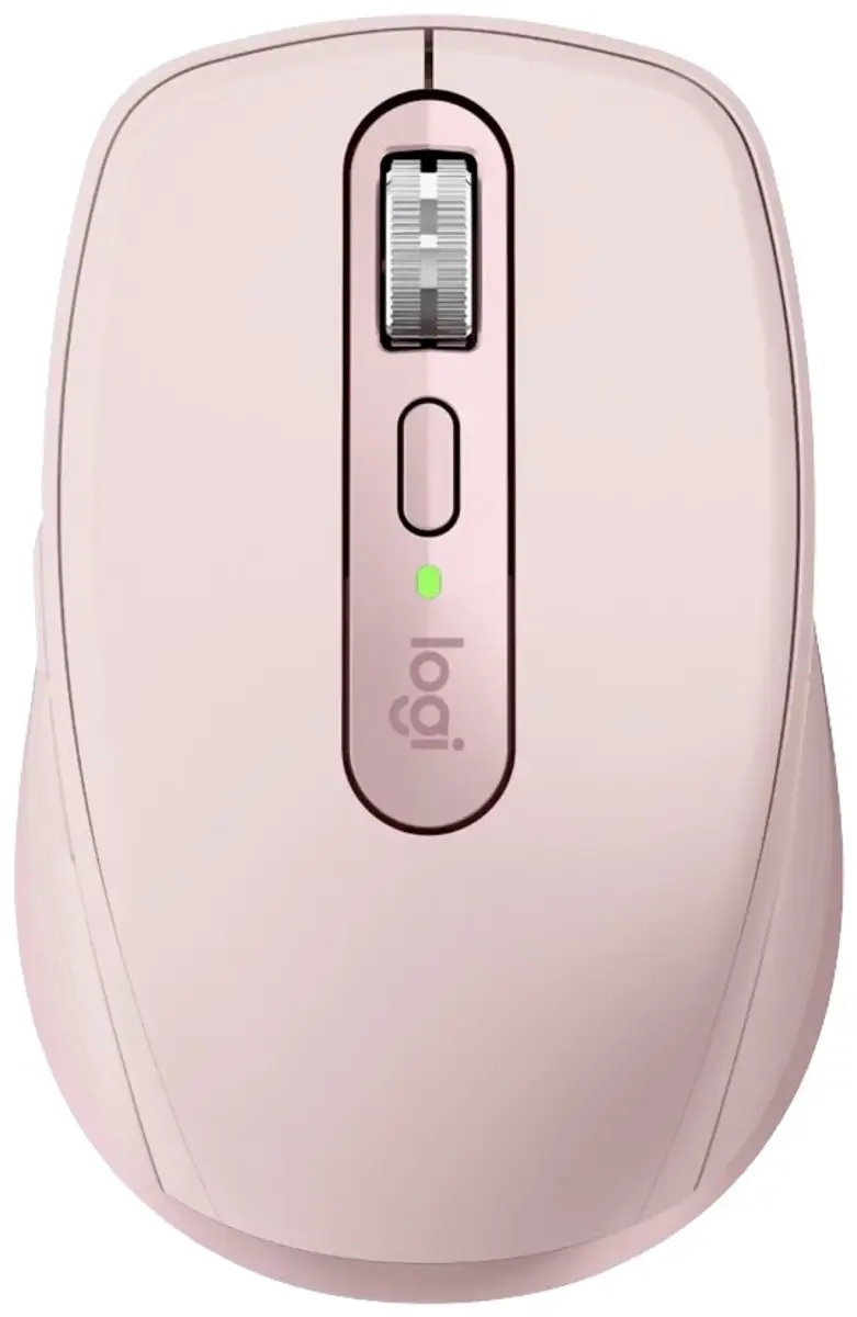 MX Anywhere 3S - Draadloze Muis - Bluetooth - Rechtshandig - Rose fra Logitech, Lyserød – cover 2 af 2