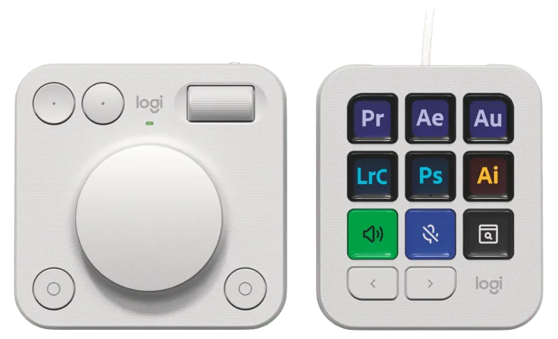 MX Creative Console Wit van Logitech – cover