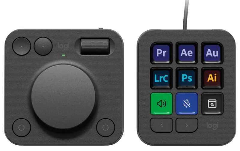 MX Creative Console Zwart van Logitech – cover