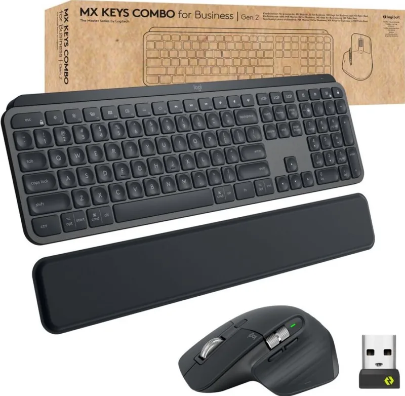 MX Keys Combo for Business - 2e generatie by Logitech – cover