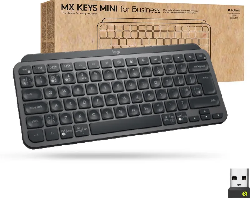 MX Keys Mini for Business - Toetsenbord från Logitech – omslag