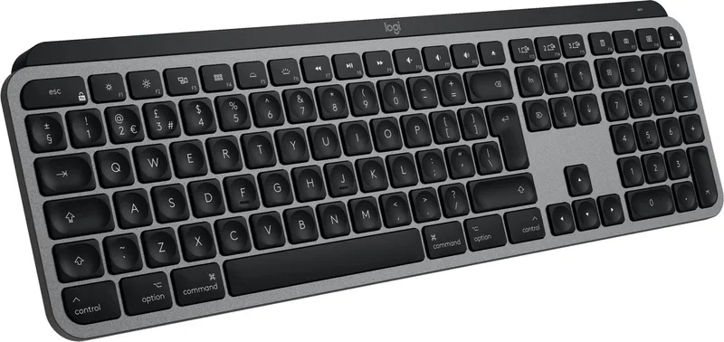 MX Keys S for Mac - Toetsenbord - Draadloos - ISO - Grijs by Logitech, Grey, US – cover