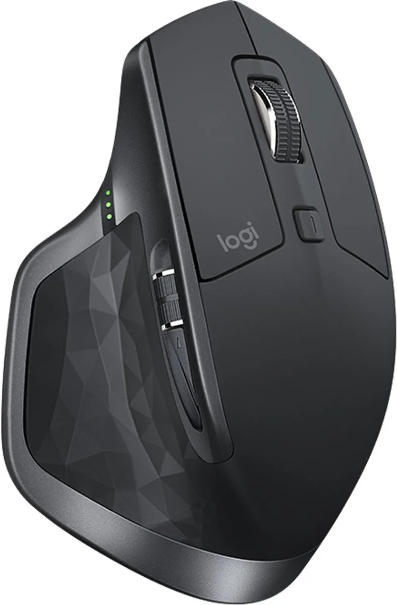 MX Master 2S - Draadloze Muis - Bluetooth versie van Logitech, Grafiet – cover
