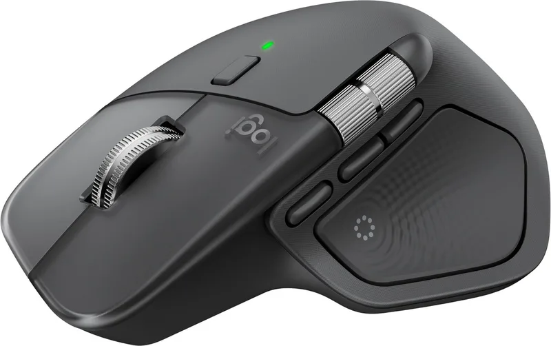 MX Master 4 - Draadloze Muis - Rechtshandig van Logitech, Graphite – cover