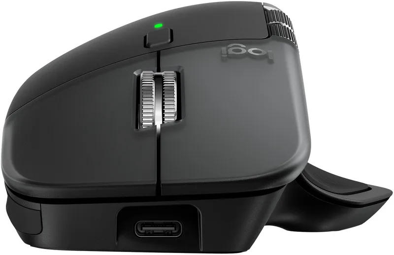 MX Master 4 - Draadloze Muis - Rechtshandig - Voor Mac by Logitech, Space Black – cover