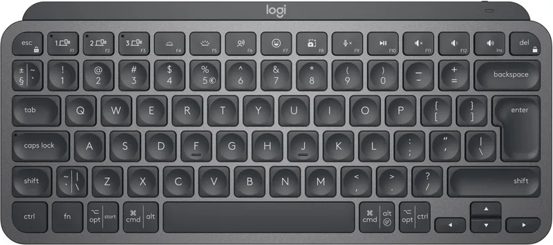 MX Mechanical Mini voor Mac - Toetsenbord - Draadloos - ISO - Grijs by Logitech, Grey, US – cover