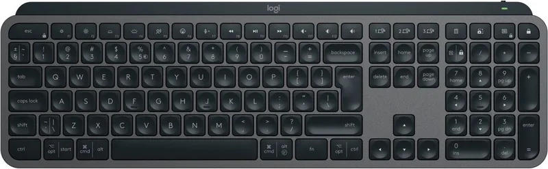 MX Mechanical - Toetsenbord - Draadloos - ISO - Grijs by Logitech, Grey, US – cover