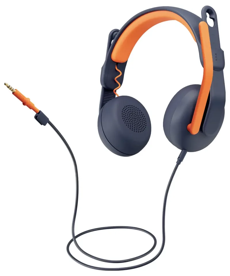Oordopjes Logitech 981-001372 Blauw by Logitech, Blue, Orange – cover 2 of 2