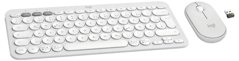 Pebble 2 Combo - TONAL WHITE by Logitech – cover 2 of 2