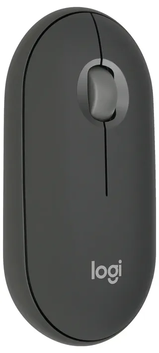 Pebble 2 M350s - Draadloze Muis - Bluetooth - 4000 dpi - Graphite by Logitech, Grey – cover 2 of 2