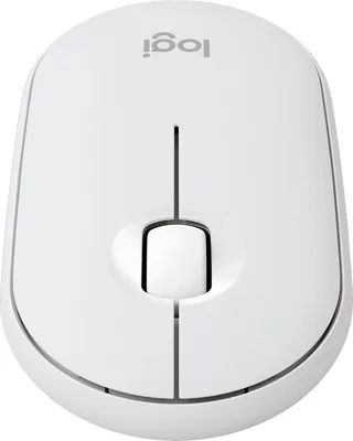 Pebble 2 M350s - Draadloze Muis - Bluetooth - 4000 dpi - Off White van Logitech, Wit – cover 1 van 2