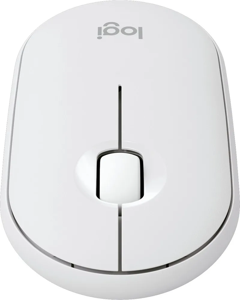 Pebble 2 M350s - Draadloze Muis - Bluetooth - 4000 dpi - Off White by Logitech, White – cover