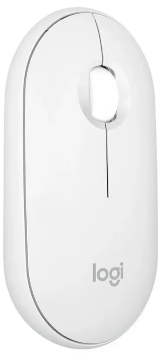 Pebble 2 M350s - Draadloze Muis - Bluetooth - 4000 dpi - Off White van Logitech, Wit – cover 2 van 2