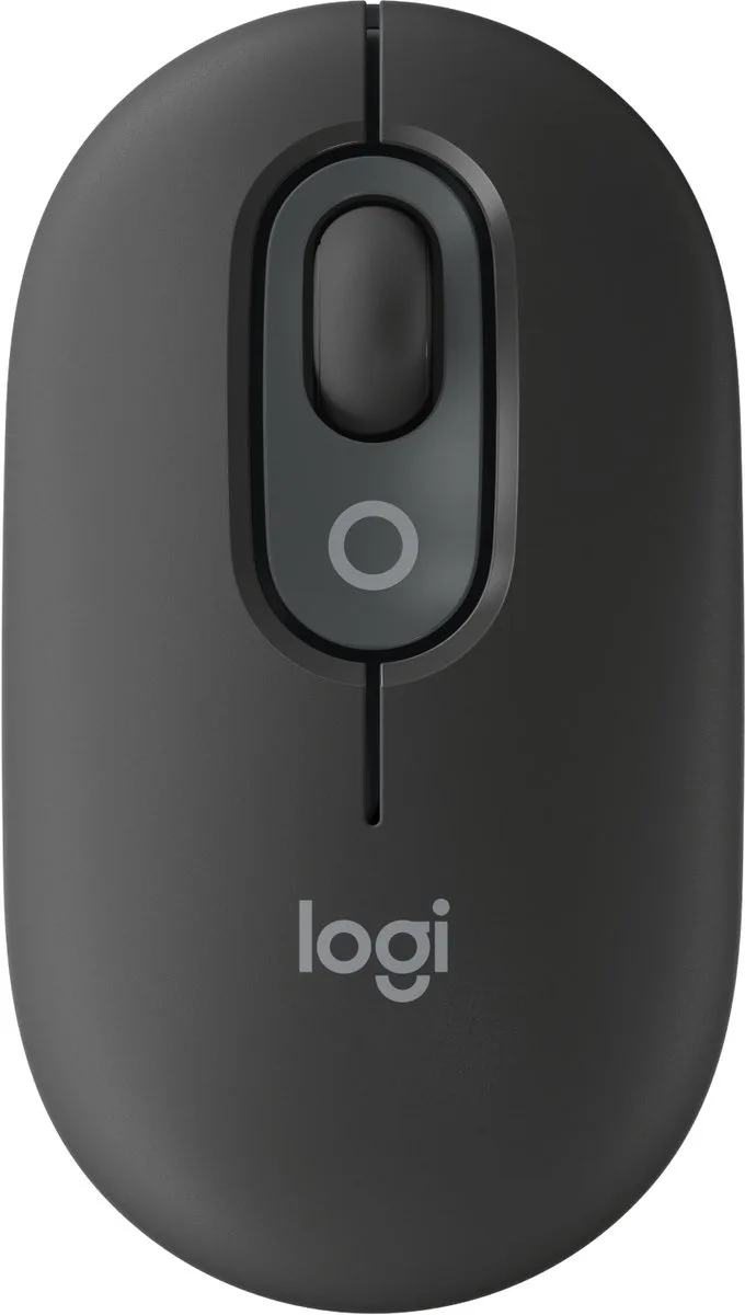 POP - Draadloze Muis - Bluetooth - Graphite van Logitech, Donkergrijs – cover