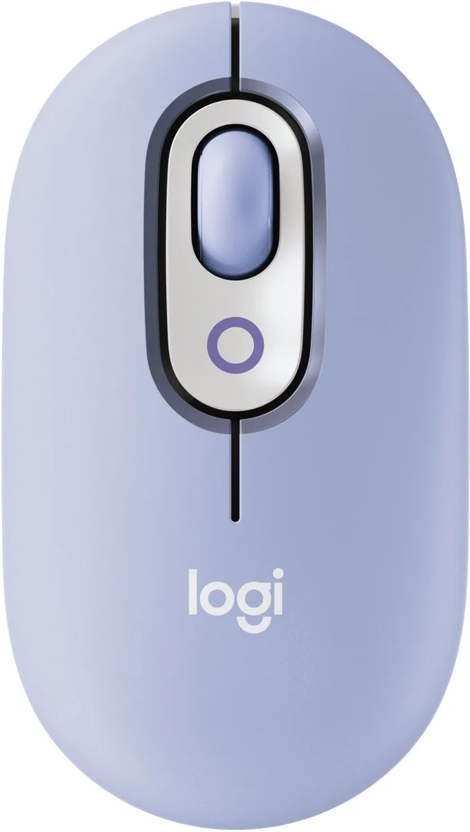 POP - Draadloze Muis - Bluetooth van Logitech, Paars – cover